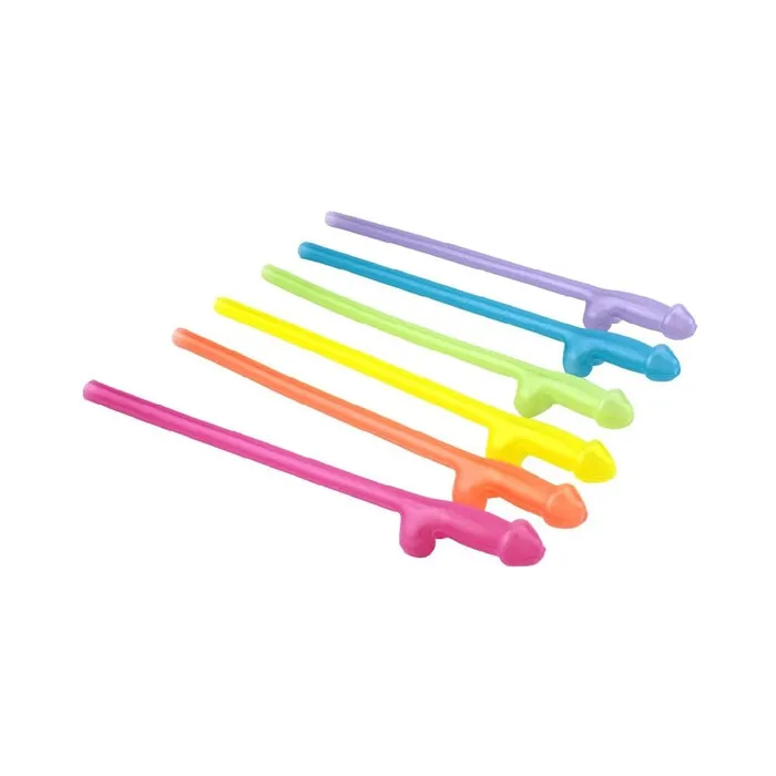 Kheper Games Female Sex Toys Rainbow Naughty Straws Gitd
