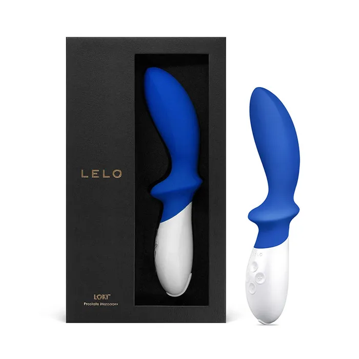 LELO LOKI Rechargeable Prostate Vibrator Federal Blue Lelo Vibrators