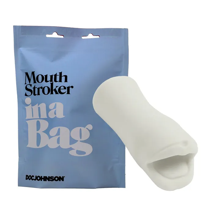 Male Sex Toys Doc Johnson Doc Johnson Mouth Stroker In A Bag Frost