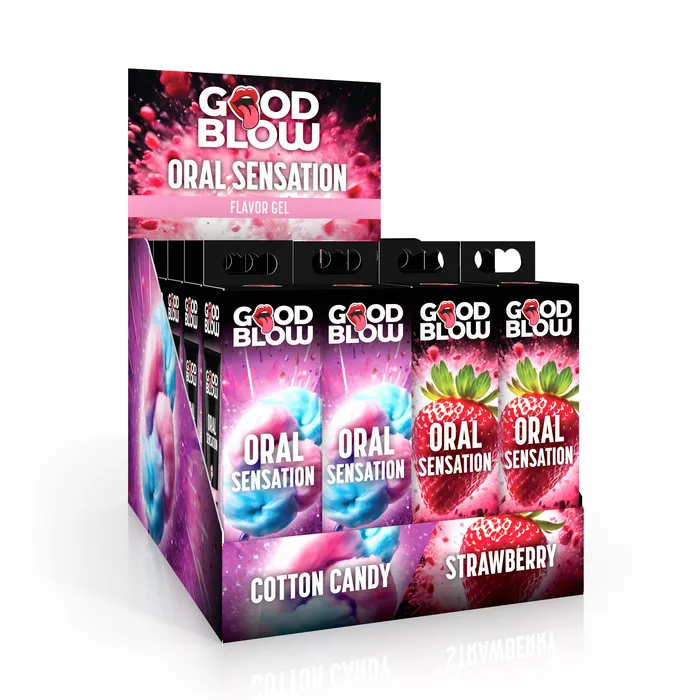 Oral Sensation Flavor Gel POP Display StrawberryCotton Candy Good Blow Enhancers Oral Sensation Flavor Gel POP Display StrawberryCotton Candy Good Blow Enhancers
