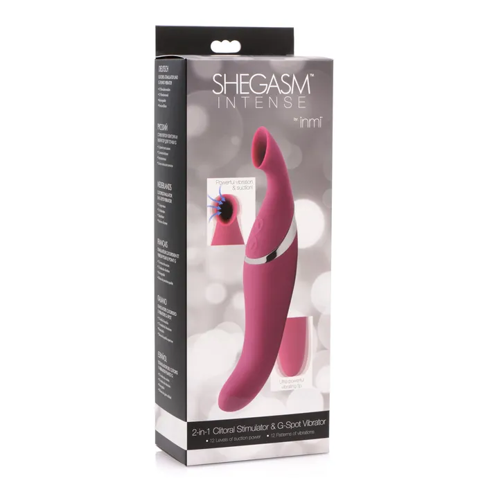 Shegasm Shegasm Intense 2 in 1 Clit Stimulator Female Sex Toys