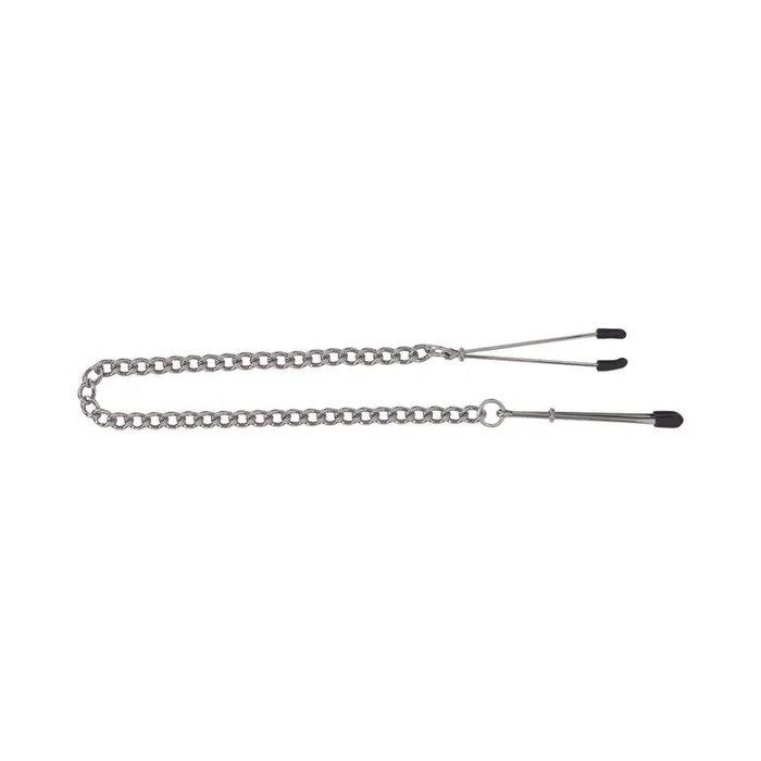 Spartacus Male Sex Toys Adjustable Tweezer Clamps With Link Chain