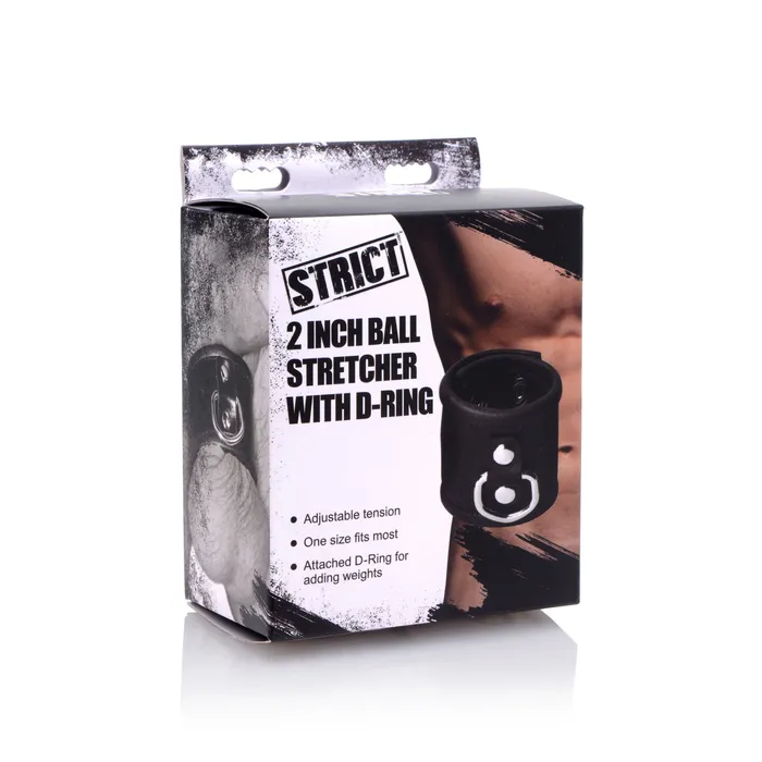 Strict Male Sex Toys 2 Inch Ball Stretcher with DRing