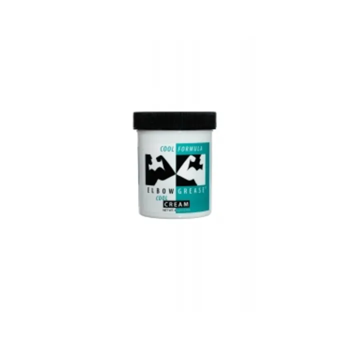 Vibrators B Cumming Company Inc Elbow Grease Cool Cream Jar 4oz