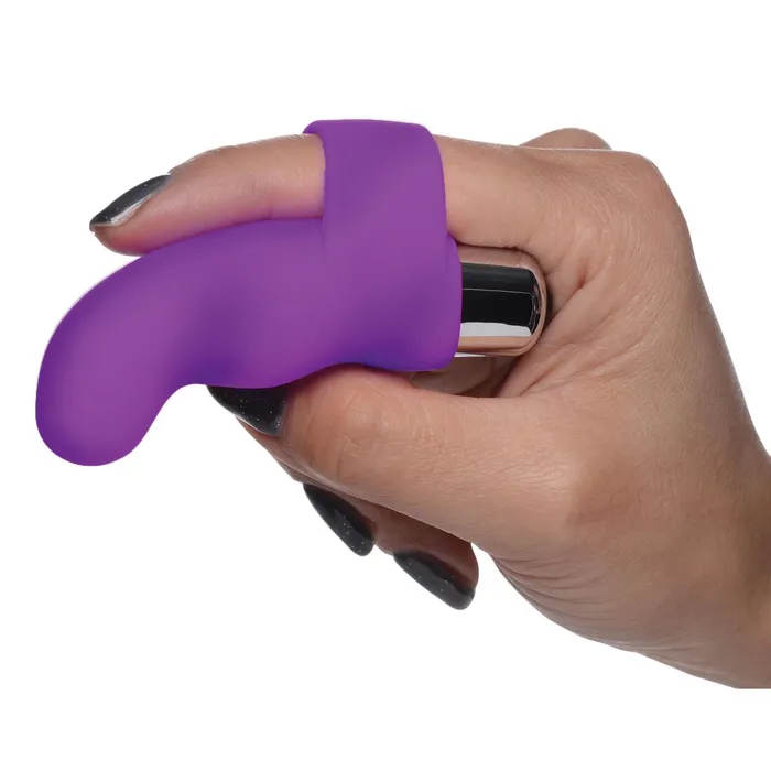 Vibrators Gossip GThrill Silicone Finger Vibe Purple