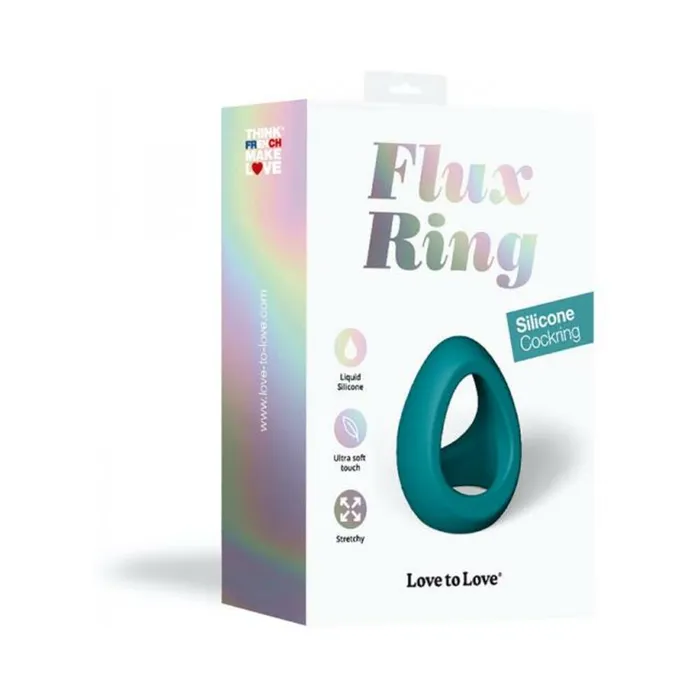 Vibrators Love To Love Cockring Flux Ring Petrol Blue Lovely Planet USA