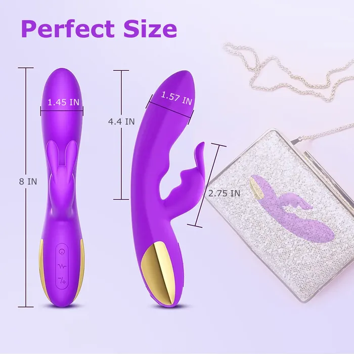 10 Speeds Triple Gspot Rabbit Anal Vibrator Earlypeach Vibrators