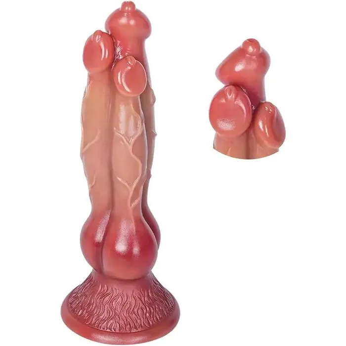 3 Wolf Monster Silicone Dildo Inyarose Dildos