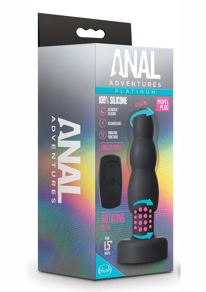 Anal Anal Adventures Platinum Propel Butt Plug Anal Adventures Anal Anal Adventures Platinum Propel Butt Plug Anal Adventures