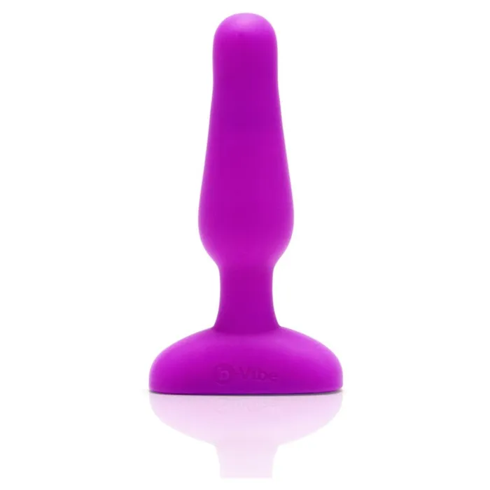 Anal bVibe bVibe Novice Remote Control Vibrating Butt Plug Fuchsia