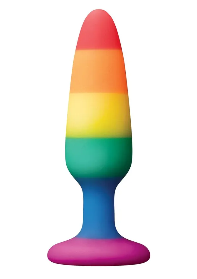 Anal Colours Colours Pleasure Plug Pride Edition Silicone Butt Plug