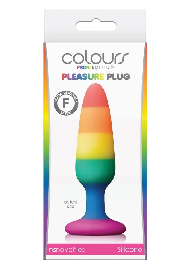 Anal Colours Colours Pleasure Plug Pride Edition Silicone Butt Plug Anal Colours Colours Pleasure Plug Pride Edition Silicone Butt Plug