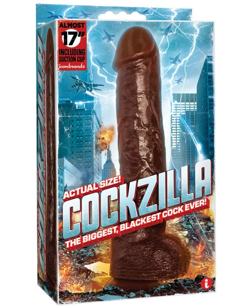 Anal Open Desires Icon Male Cockzilla Black
