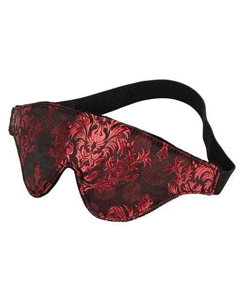 Anal Open Desires Scandal Black Out Eyemask BlackRed