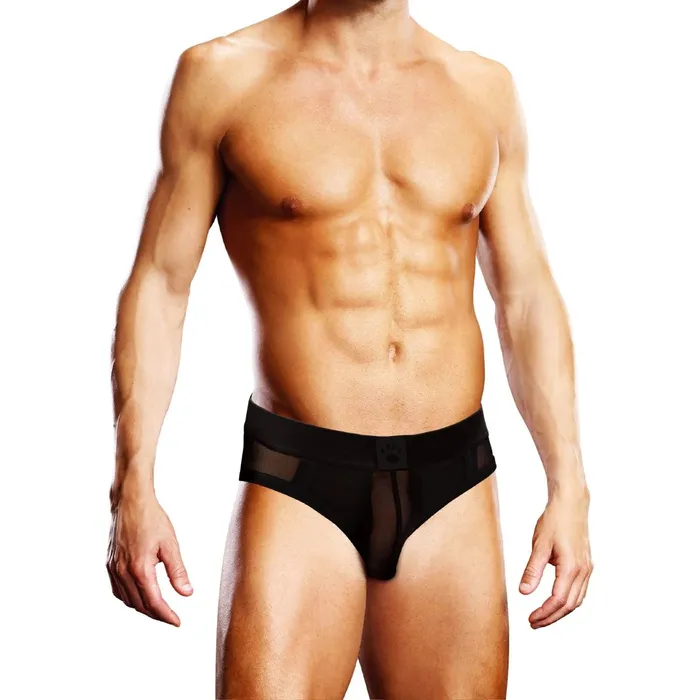 Anal Prowler Prowler Mesh Backless Brief Black