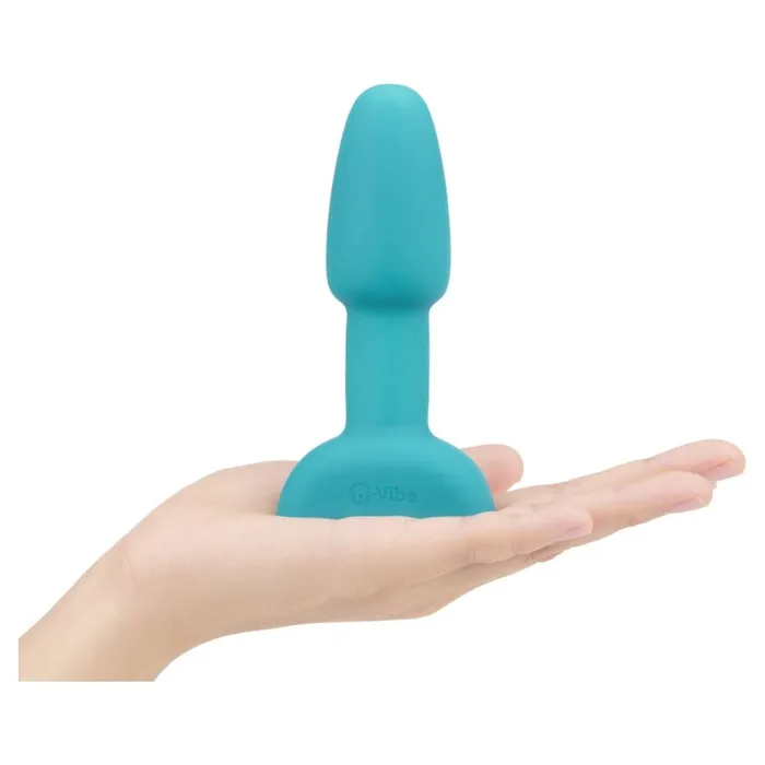 bVibe Anal bVibe Rimming Petite Remote Control Vibrating Butt Plug Teal