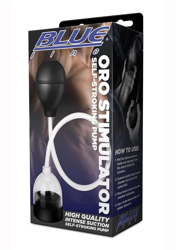 Blue Line C and B Gear Oro Stimulator SelfStroking Pump Blue Line CandB Gear Vibrators