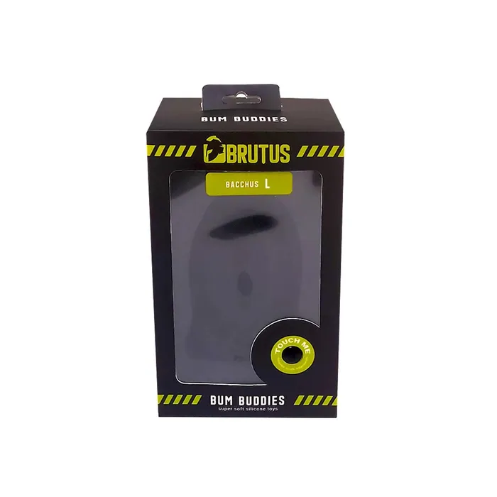 Brutus Brutus Bum Buddy Bacchus Butt Plug Black Large Anal