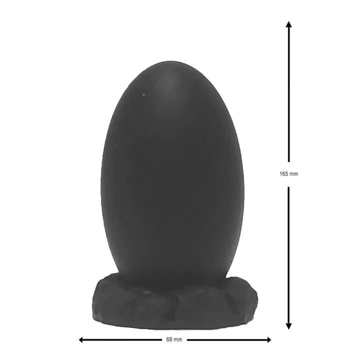 Brutus Brutus Bum Buddy Bacchus Butt Plug Black Large Anal
