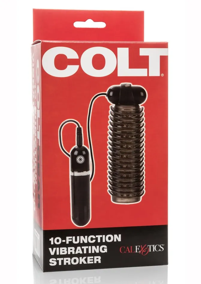 Colt Colt Vibrating Stroker with Bullet and Remote Control Male Sex Toys
