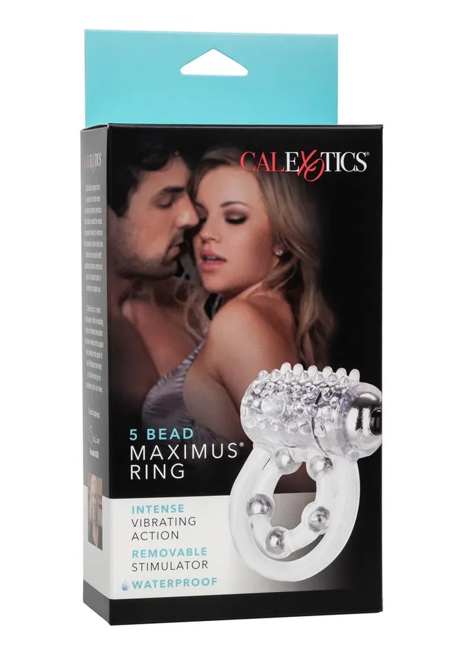 Couples Enhancers Couples 5 Bead Maximus Ring Vibrating Cock Ring