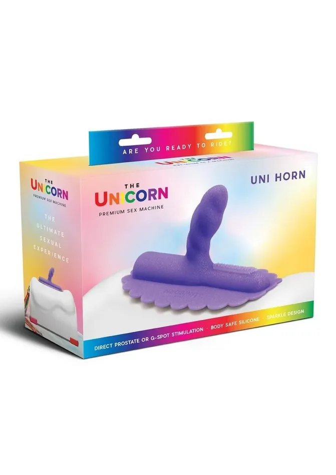 Cowgirl Unicorn Uni Horn Silicone Attachment Cowgirl Female Sex Toys
