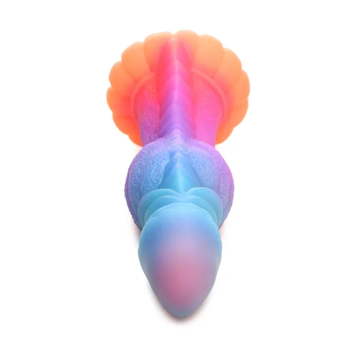 Creature Cocks Dildos Creature Cocks Galactic Cock Alien Creature Glow In The Dark Silicone Dildo Blue Pink Purple