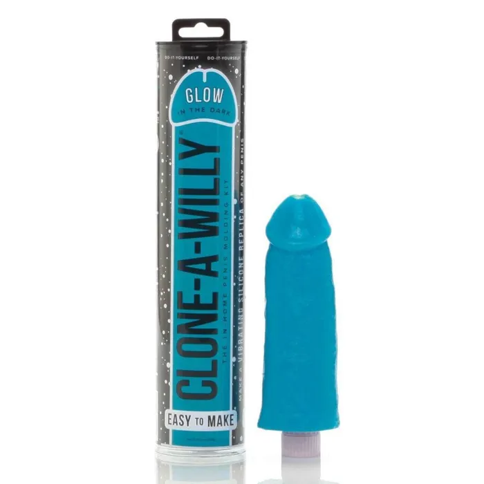 Dildos CloneAWilly Clone A Willy Penis Moulding Kit Glow In The Dark Blue