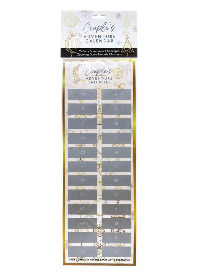 Dildos Creative Conceptions The Couples AdventUre Scratch Calendar