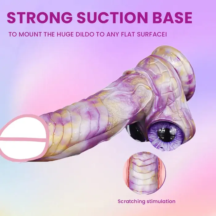 Dildos Inyarose Heteropupil Platinum Silicone Mixed Colour Shaped Dildo