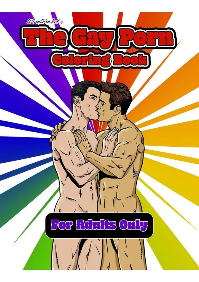 Dildos The Gay Porn Coloring Book WoodRocket