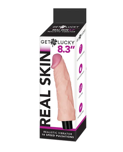 Dildos Voodoo Get Lucky 83 Real Skin Series Vibrating Flesh Open Desires