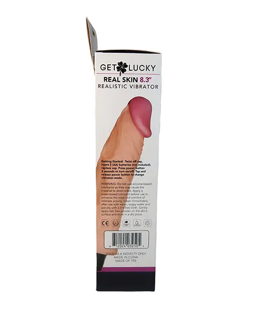 Dildos Voodoo Get Lucky 83 Real Skin Series Vibrating Flesh Open Desires