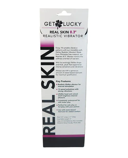 Dildos Voodoo Get Lucky 83 Real Skin Series Vibrating Flesh Open Desires