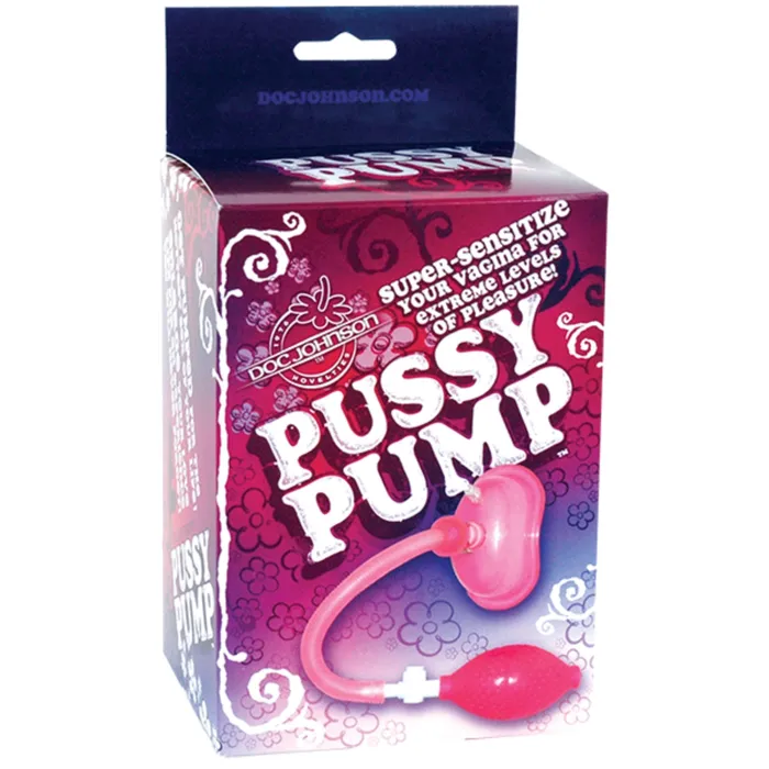 Doc Johnson Pussy Pump Pink Doc Johnson Male Sex Toys