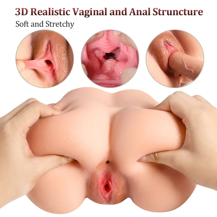 Earlypeach Male Sex Toys Molly LifeSized Realistic Butt Masturbator