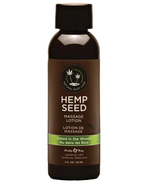 Earthly Body Hemp Seed Massage Lotion 2 oz Naked in the Woods Open Desires Female Sex Toys Earthly Body Hemp Seed Massage Lotion 2 oz Naked in the Woods Open Desires Female Sex Toys
