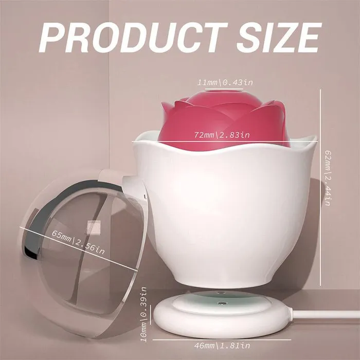 Elegant Rose Suction Pleasure Toy Inyarose Vibrators