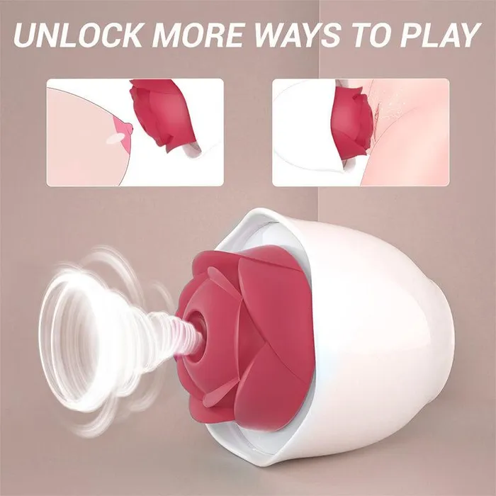 Elegant Rose Suction Pleasure Toy Inyarose Vibrators