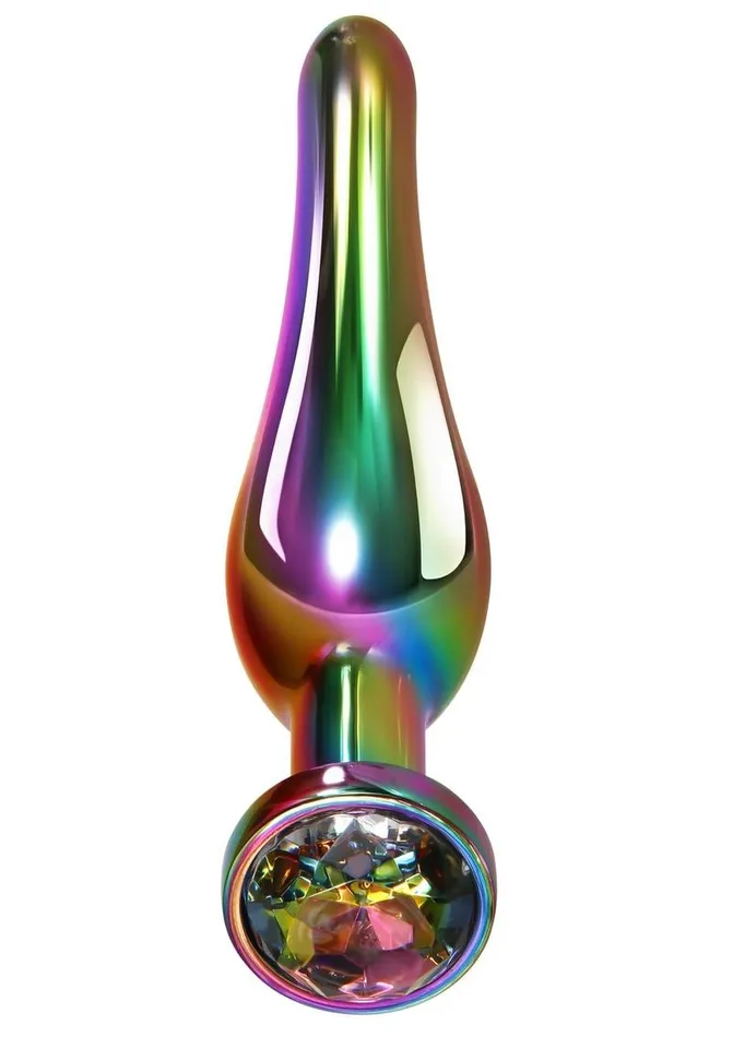 Evolved Anal Rainbow Metal Anal Plug