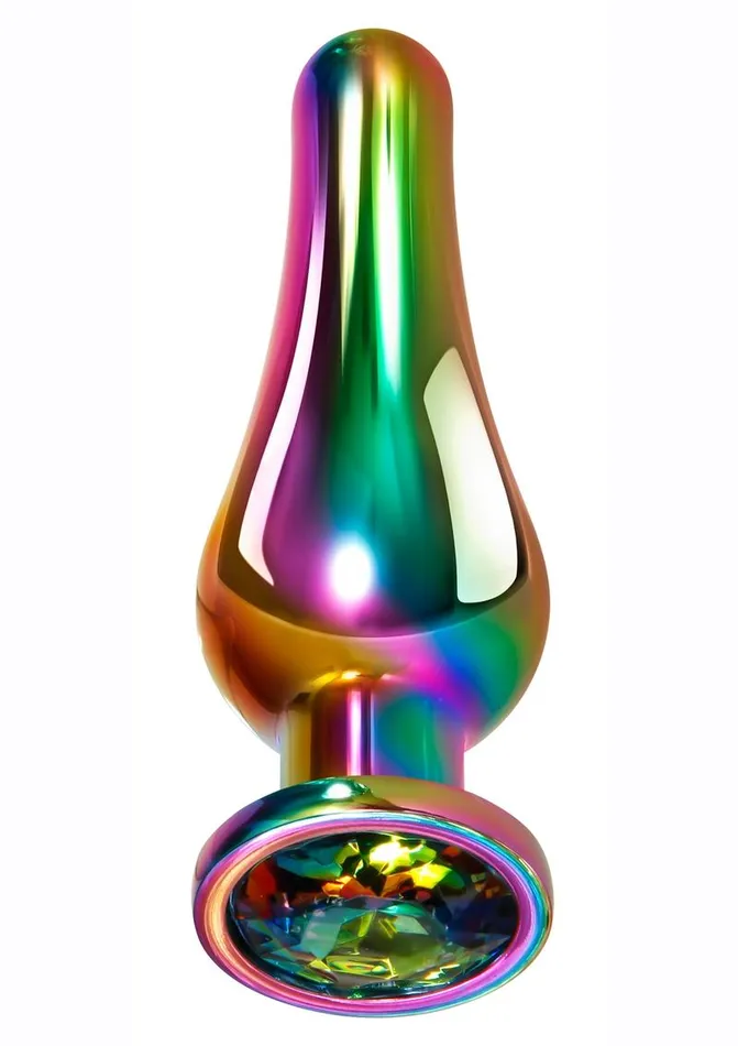 Evolved Anal Rainbow Metal Anal Plug