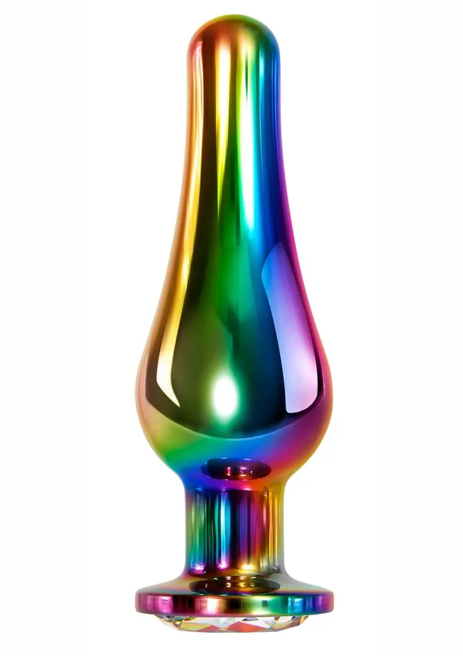 Evolved Anal Rainbow Metal Anal Plug