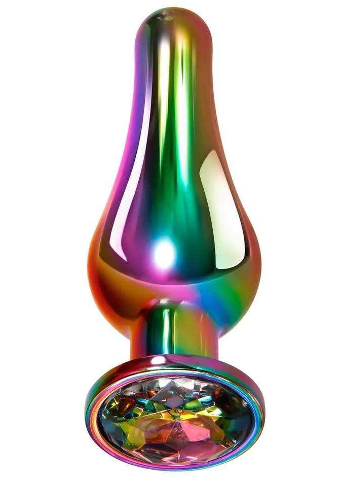 Evolved Anal Rainbow Metal Anal Plug