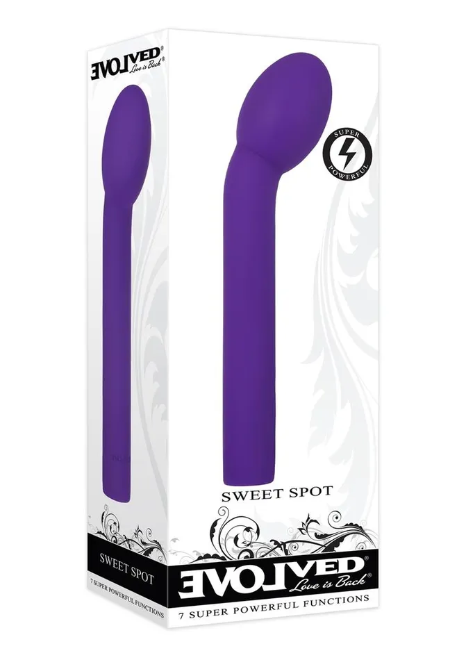 Evolved Female Sex Toys Sweet Spot Silicone Rechargeable GSpot Vibrator