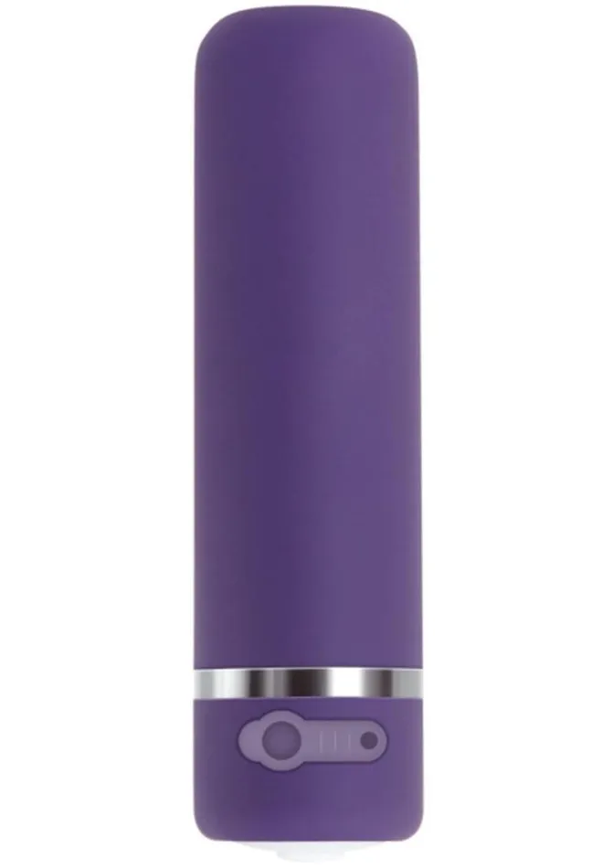 Evolved Vibrators Purple Passion Rechargeable Silky Smooth Bullet