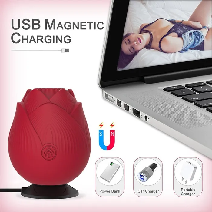 Female Sex Toys Dora Rose Vibrator With 9 Sucking Modes Earlypeach