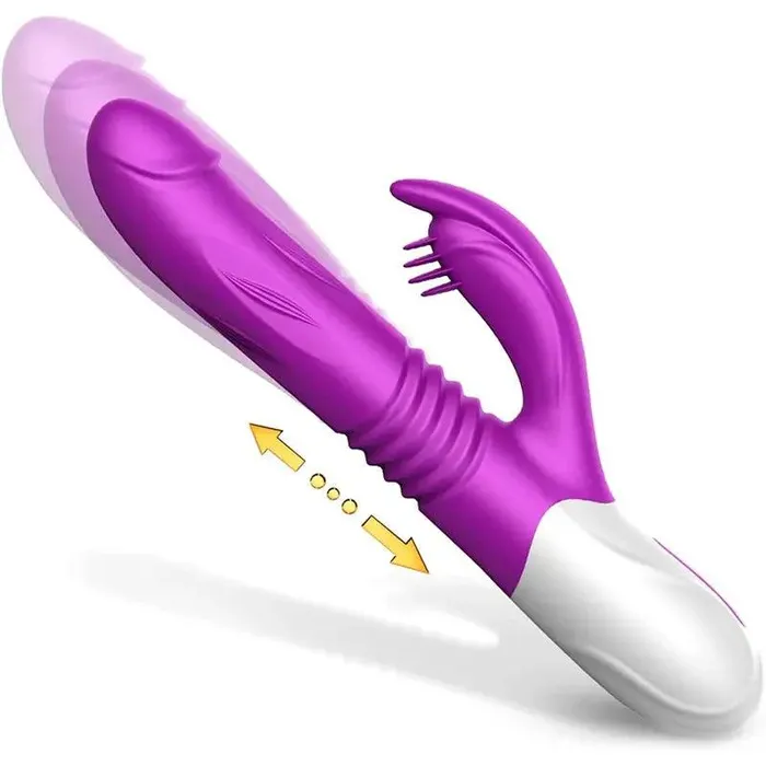 Female Sex Toys Inyarose Telescopic Heating Vibrator
