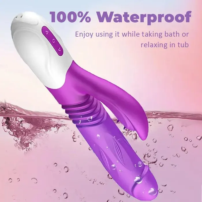 Female Sex Toys Inyarose Telescopic Heating Vibrator
