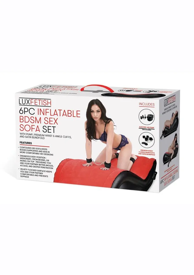 Female Sex Toys Lux Fetish Lux Fetish Inflatable BDSM Sex Sofa Female Sex Toys Lux Fetish Lux Fetish Inflatable BDSM Sex Sofa