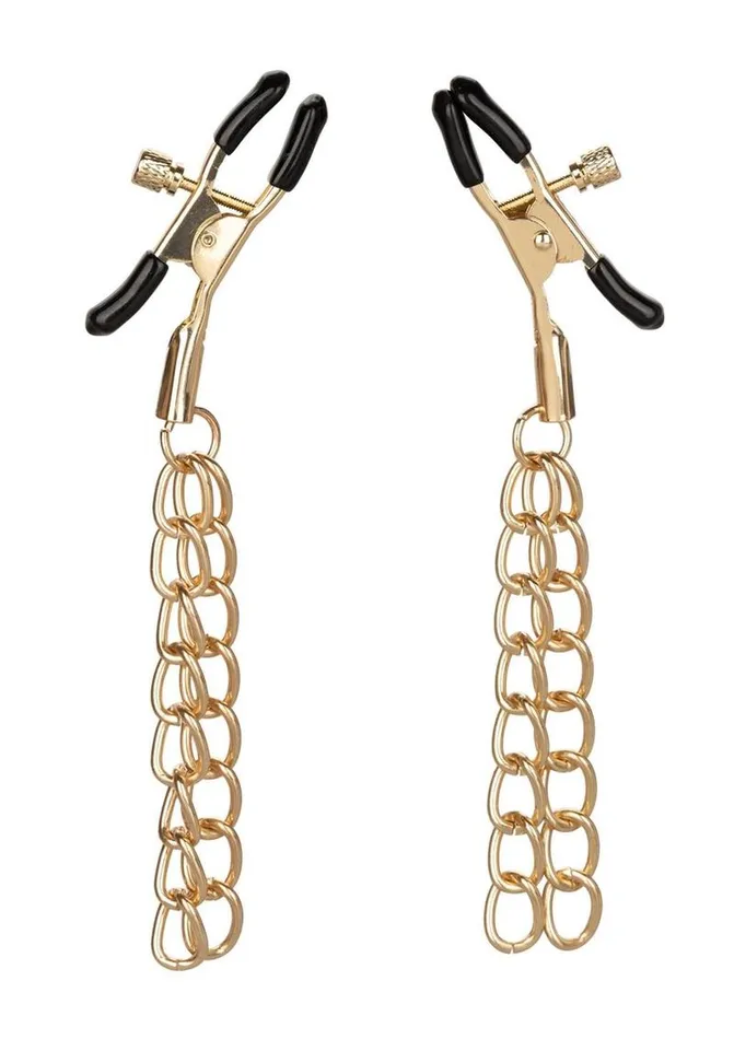 Female Sex Toys Ride em Ride Em Premium Denim Collection Nipple Clamps